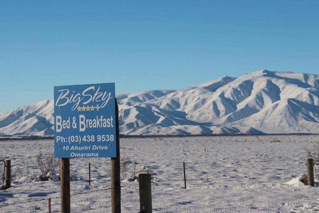 BigSky Bed&Breakfast Omarama Exterior foto